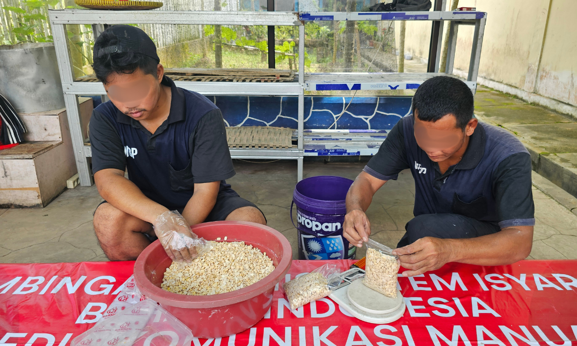 Pembinaan Bernilai Ekonomi, Warga Binaan Lapas Pangkalpinang Kembangkan UMKM Tempe
